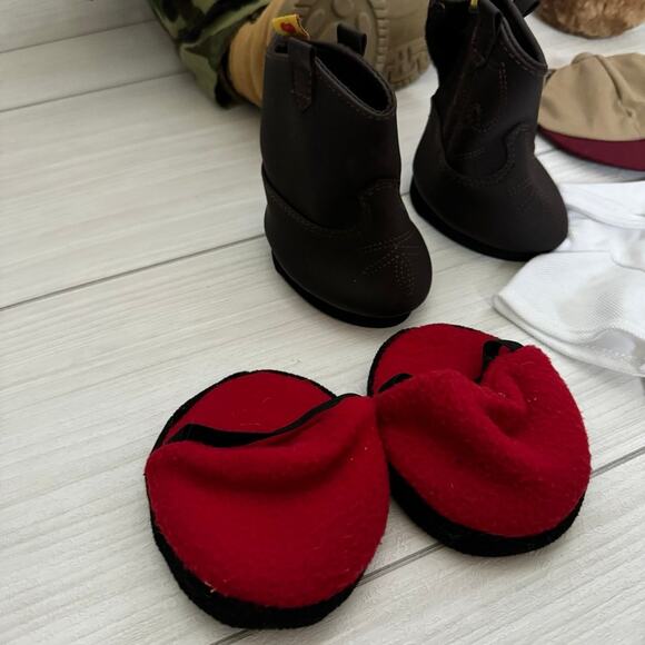 Build-A-Bear Lot stuffed animals clothing accessories shoes soccer - Picture 5 of 8